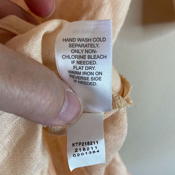 J. Jill Love‎ Linen Tunic top with 3/4 Sleeves Size Medium (L9) - Picture 10 of 10